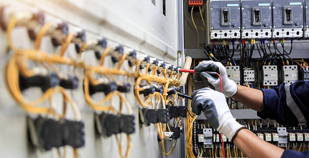 Professional Electrician technician working in Lake Delta, NY